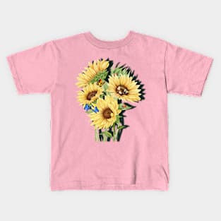 Beautiful Sunflowers Kids T-Shirt